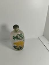Garrafa de rapé de vidro vintage chinesa pintada à mão macaco crianças  comprar usado  Enviando para Brazil