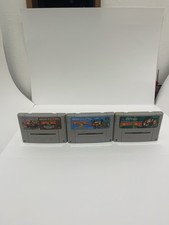 Usado, Donkey Kong Country 1 2 3 Conjunto Super Famicom SNES Japão Testado Funcionando comprar usado  Enviando para Brazil