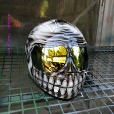 Custom retocado Pintado rosto inteiro Capacete comprar usado  Enviando para Brazil