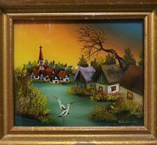 Croatian naive art for sale  Kaneohe