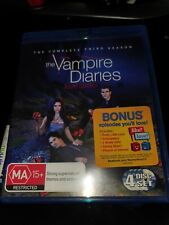 The Vampire Diaries terceira temporada 3 BLU RAY bluray 4 conjunto de discos bom estado fp comprar usado  Enviando para Brazil