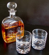 Two dartington crystal for sale  HEATHFIELD