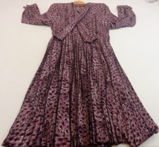 Langes kleid plissee gebraucht kaufen  Rastatt