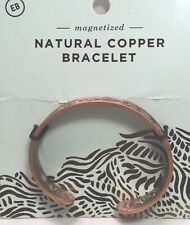Pulseira de cobre natural magnetizada Earth Bound Trading, design de corrente, usado comprar usado  Enviando para Brazil