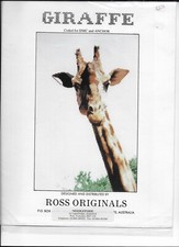 Ross originals giraffe for sale Ross originals giraffe for sale  GLASGOW