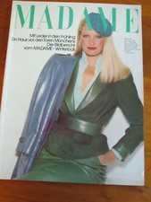 Vintage zeitschrift madame gebraucht kaufen  Bürgstadt