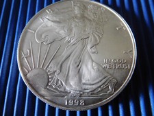 Silbermünze 1998 american gebraucht kaufen  Melle