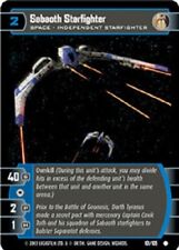 STAR WARS TCG JEDI GUARDIANS SABAO STARFIGHTER 101/105 FOIL GEM ESTADO PERFEITO comprar usado  Enviando para Brazil