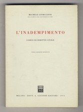 Inadempimento. corso diritto usato  Firenze