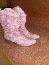Pink faux suede for sale  CHICHESTER