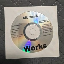 Microsoft works 7.0 for sale  Gig Harbor