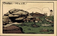 Steindruck brocken harz gebraucht kaufen  Berlin