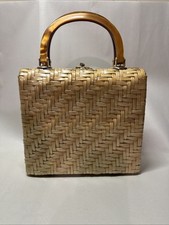 Vintage wicker handbag for sale  Yuba City