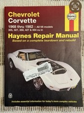 Haynes chevrolet corvette for sale  Palm Desert