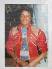 POSTER PROMOCIONAL VINTAGE 1984 MICHAEL JACKSON 24x16,5 Inglaterra - Anabas Productions comprar usado POSTER PROMOCIONAL VINTAGE 1984 MICHAEL JACKSON 24x16,5 Inglaterra - Anabas Productions comprar usado  Enviando para Brazil