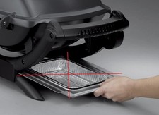 Grill elektryczny Weber Q1400 ciemnoszary 2200 W, niekompletny na sprzedaż  PL