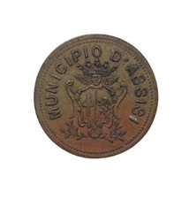 Medaglia gettone token usato  Roma