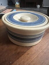 Blue stripe stoneware for sale  La Cygne