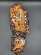 Burl wood clock for sale  Cicero