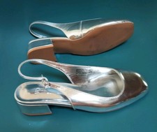 Silver ballet pump for sale  HOLMFIRTH