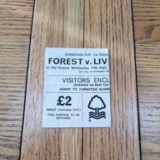 nottingham forest european cup for sale  HAVERHILL