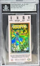 SUPER BOWL XXXVII 2003 INGRESSO BUCANEERS RAIDERS BGS CLASSIFICADO!! *T211 comprar usado  Enviando para Brazil