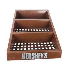 Antigo Rack de Exibição de Varejo Plástico Marrom Hershey's Chocolate Candy com Diagrama de Uso comprar usado  Enviando para Brazil