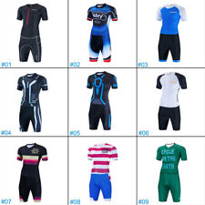 Neu Triathlon Tri Anzug Herren Laufen Schwimmen Fahrradfahren Einteiler Skinsuit comprar usado  Enviando para Brazil