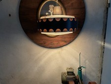 Metalldrücker deckenlampe spa gebraucht kaufen  Zahna-Elster