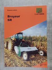 Prospectus brochure broyeur d'occasion  Ablis