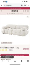 Beige two seater for sale  LONDON