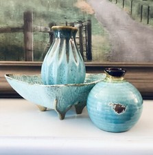 Turquoise ceramics set for sale  Mequon