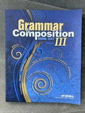 Abeka grammar composition for sale  Floral City