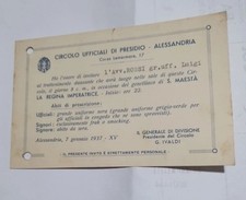 Invito ballo ufficiali usato  Genova
