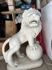 Marmor löwe statue gebraucht kaufen  Rüdesheim am Rhein