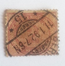 Timbre empire allemand d'occasion  Clarensac