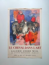 Paul guiramand affiche d'occasion  Saint-Sauveur-en-Puisaye