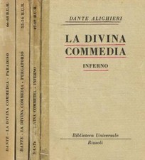 Divina commedia 3voll.. usato  Italia