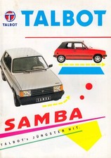 Talbot samba classic d'occasion  Expédié en Belgium