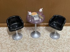 Boneca Barbie café restaurante bistrô conjunto de cadeira de mesa smoothie telefone móveis raros comprar usado  Enviando para Brazil