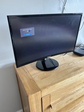 Samsung ls24d360gauxxu curved for sale  LUDLOW