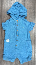 Roupas para bebês meninos Carter's 6 meses com capuz macacão tubarão comprar usado  Enviando para Brazil