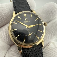 Relógio masculino Omega automático Bumper Wind ref F6231 mostrador preto 34mm cal.342, usado comprar usado Relógio masculino Omega automático Bumper Wind ref F6231 mostrador preto 34mm cal.342, usado comprar usado  Enviando para Brazil