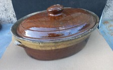 Terrine ancien plat d'occasion  Le Val