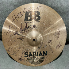 Metal Allegiance assinado Sabian prato de choque fino Dream Theater Slayer Mastodon comprar usado  Enviando para Brazil