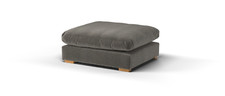 Infinity fabric footstool for sale  WARRINGTON