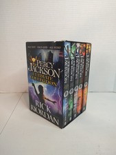 Percy Jackson Ultimate Collection Boxed Book Set Lot, Rick Riordan  comprar usado  Enviando para Brazil