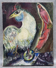 Marc chagall rooster for sale  Hempstead