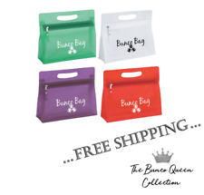 Custom Bunco Bag! FREE SHIPPING! Zippered Translucent Vanity Bag- 9 3/4" W x 8" comprar usado  Enviando para Brazil