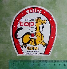 Adesivo sticker vintage usato  Italia